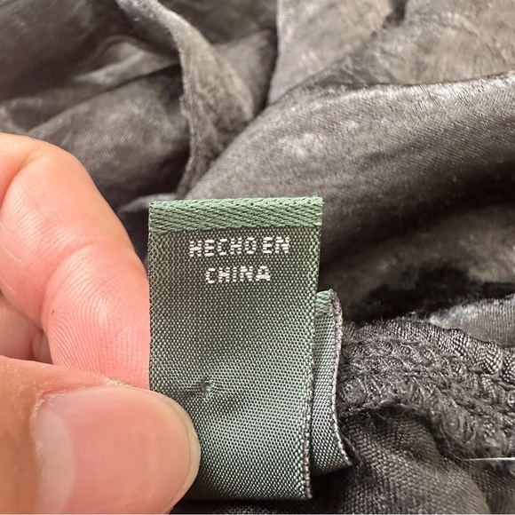 Wild‎ Fable Dress Womens XL Satin Ruched Cup Mini Dress Black Dark Romantic - Picture 11 of 16